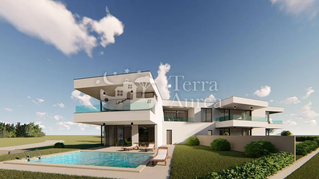 Modern Villa with Sea View in Omišalj