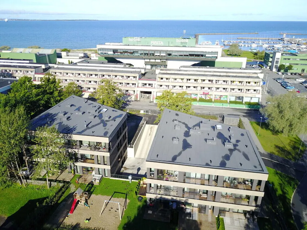 Õhuvaade - Modern Apartment with Sea View in Pirita