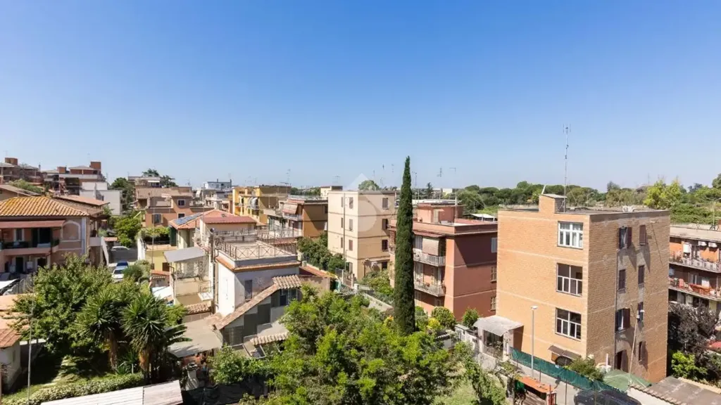 Vue aérienne - Two-Bedroom Apartment with Balcony in Rome