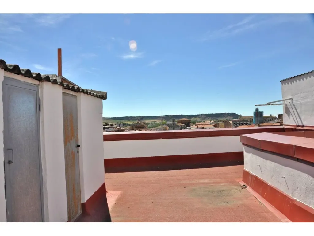 Terrasse - 7-Bedroom Flat with Lift in Palencia