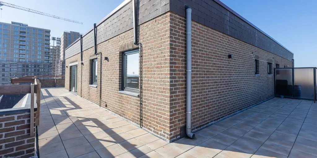 Terrasse - Penthouse Rénové avec Terrasse à Ostende
