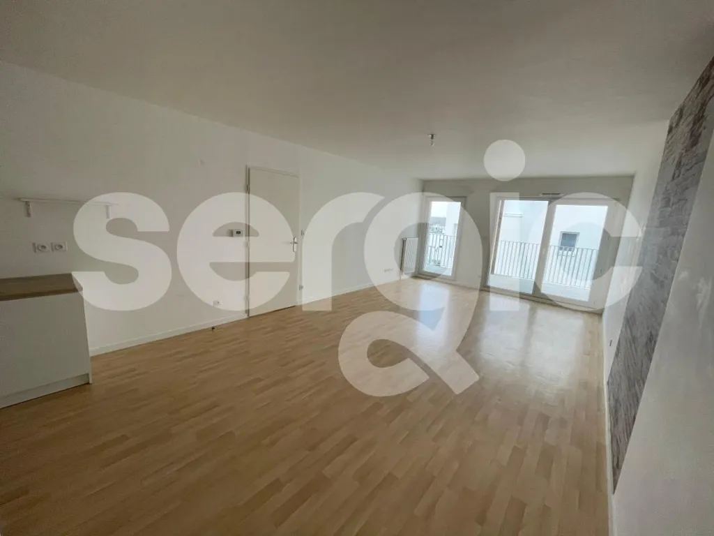 Soggiorno - 3-Bed Flat with Balcony in Saint Herblain