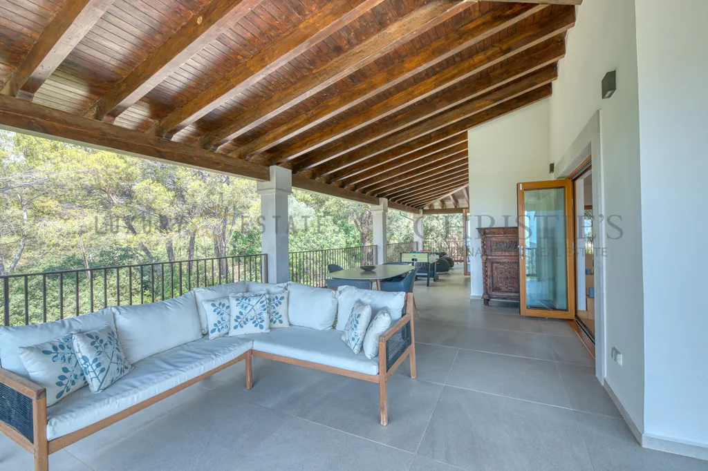 Terrasse - Country Home with Panoramic Views in Establiments
