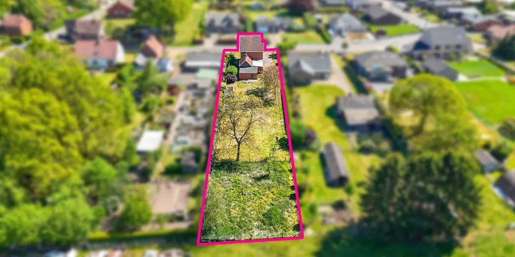 Vue aérienne - Maison à Rénover avec Jardin en Top-Loc à Heusden-Zolder