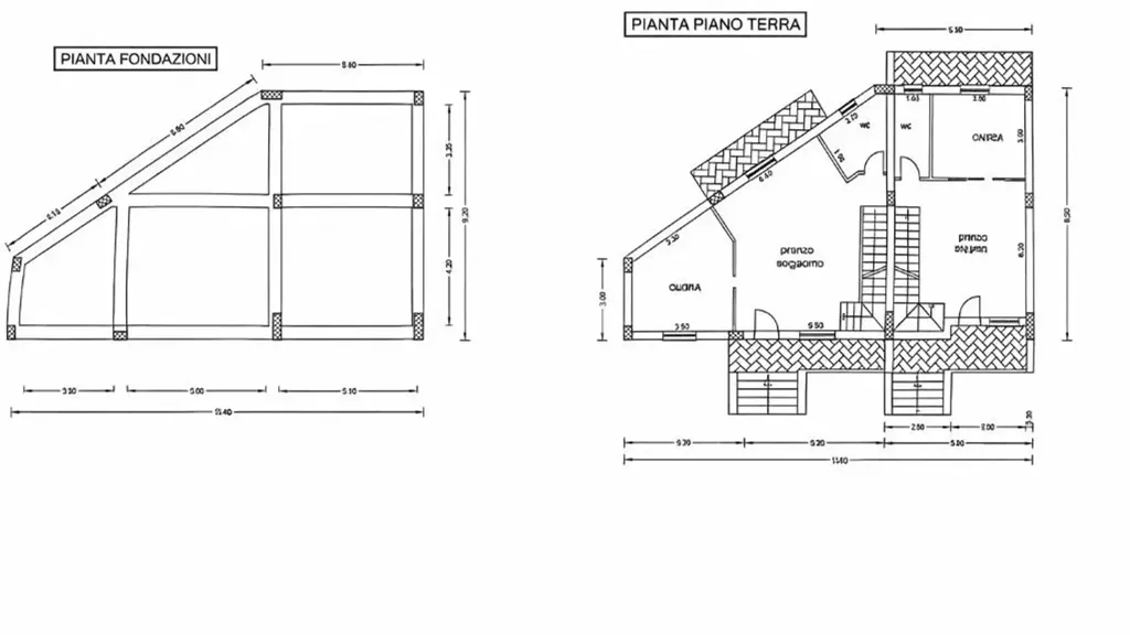 Plan - Rustic Property with Open View in Montalto Uffugo