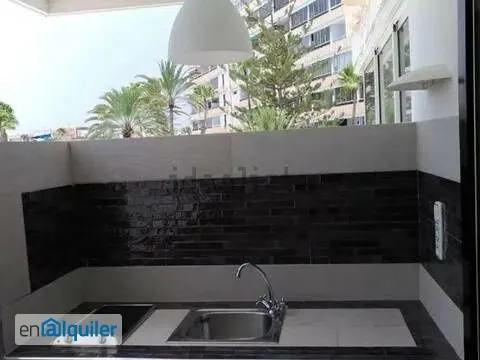 Terrasse - Studio with Sea View in Maspalomas