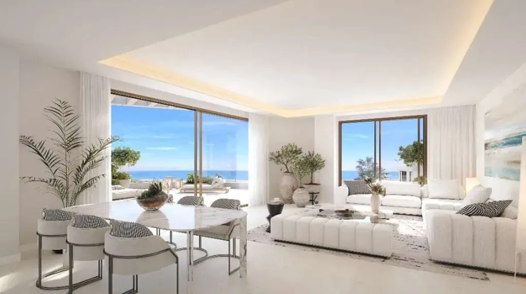 Séjour - Luxury Flat with Sea View in Malaga