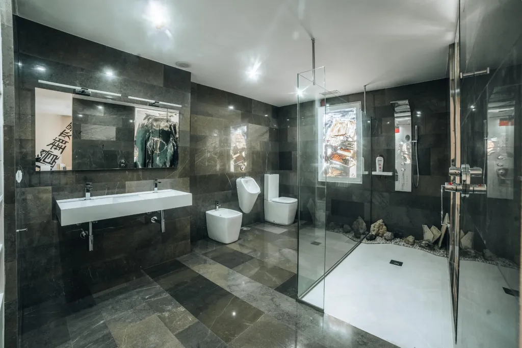Salles de bain - Penthouse Duplex with Beach Views in Alicante