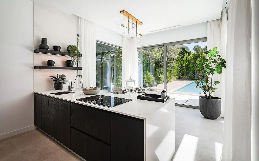 Köök - Contemporary Villa with Pool in El Paraíso