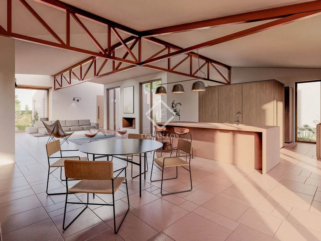 Salle à manger - Land with Pool Licence in Ses Salines, Mallorca