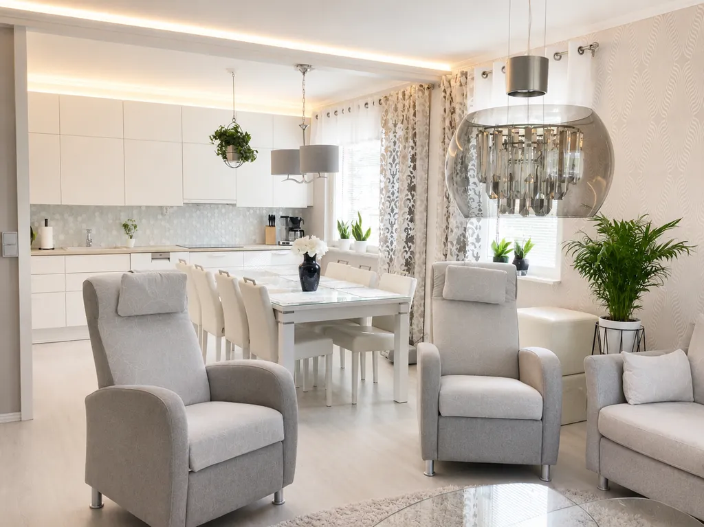 Söögituba - Modernised Apartment with Balcony in Central Location