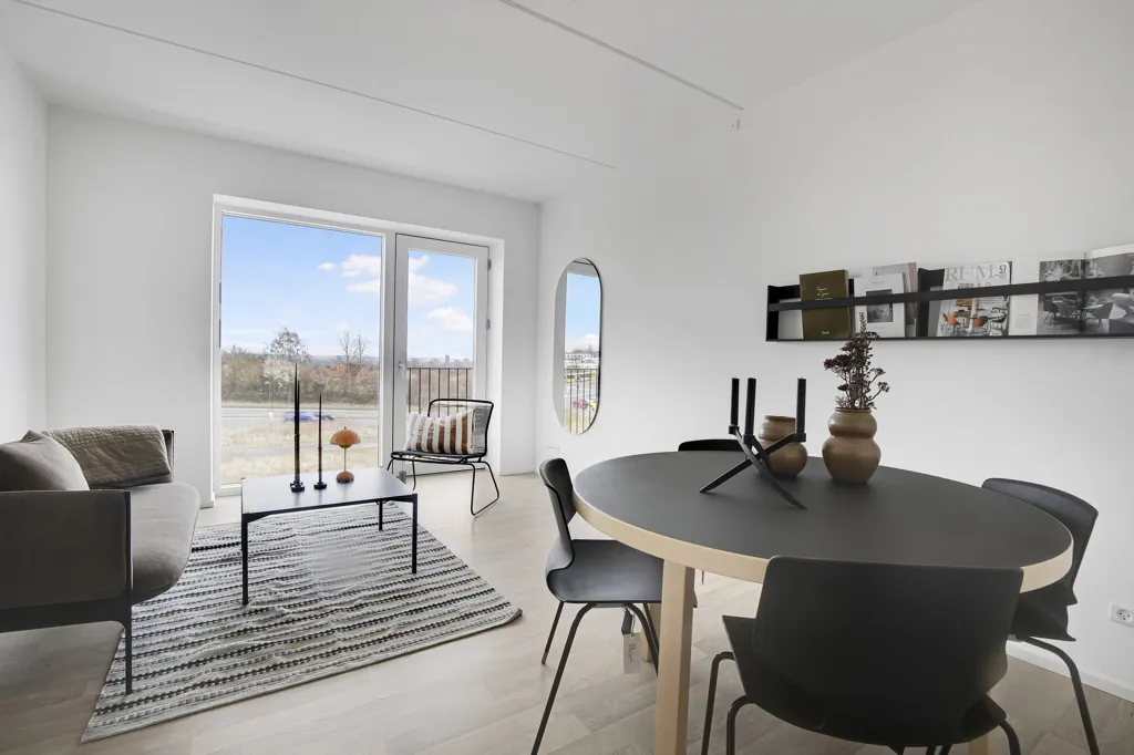 Salle à manger - Modern Apartment with Garden Access in Aarhus