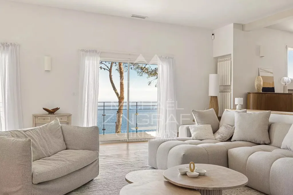 Soggiorno - New Villa with Sea View in Èze