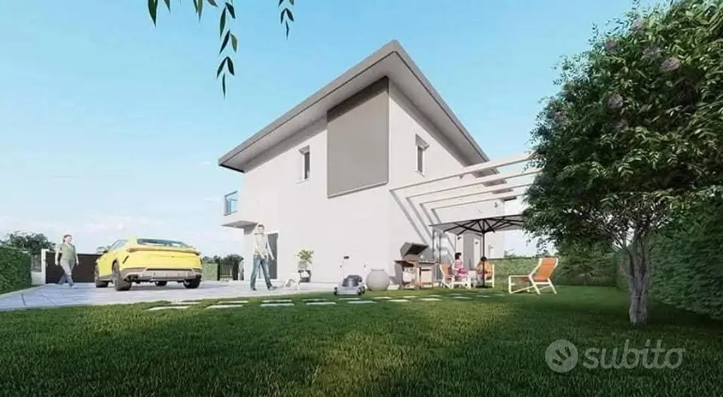 Modern Villas with Private Gardens in Settimo di Montalto