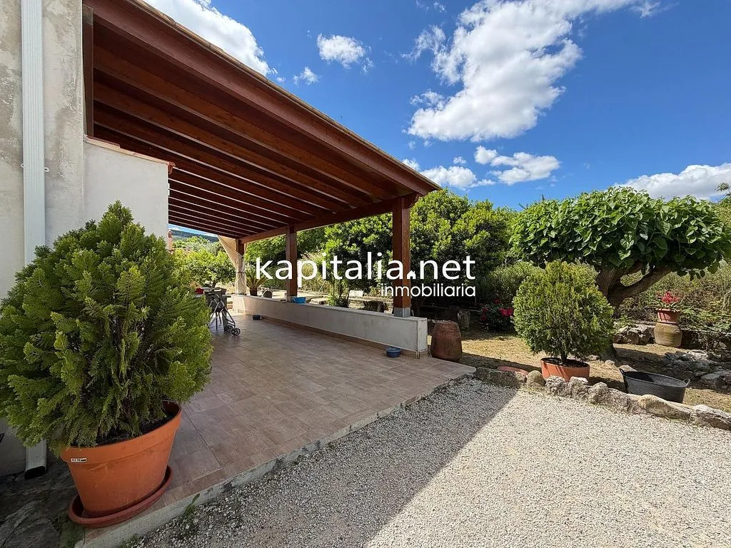 Terrass - Chalet with Garden and Garage in Ontinyent