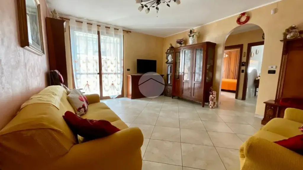 Séjour - Apartment with Private Garden in Leini