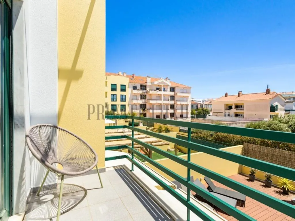 Balcony - Luxury Semidetached House with Pool in Cascais