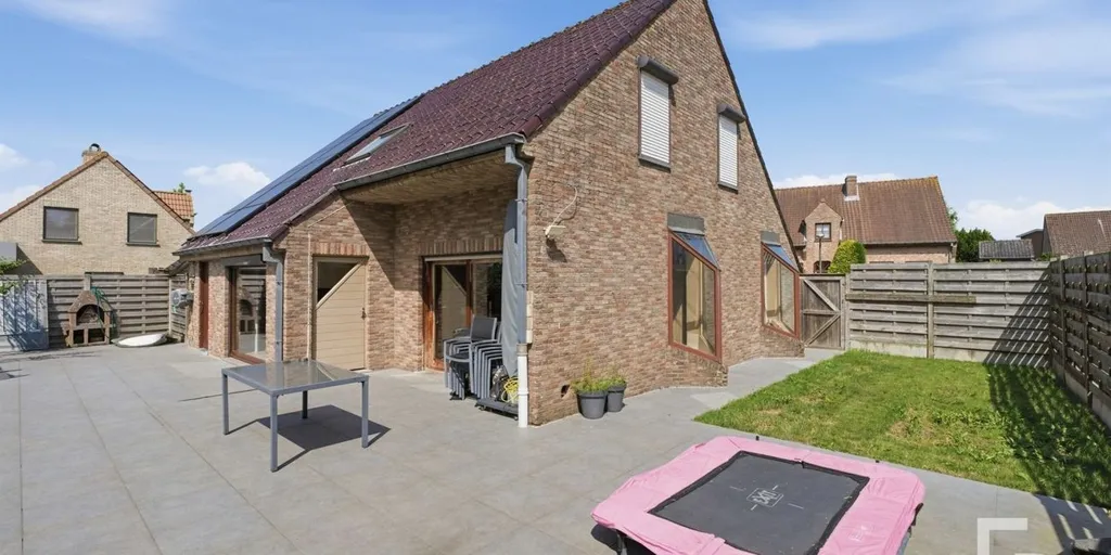Terrasse - Maison Individuelle avec Jardin à Poperinge