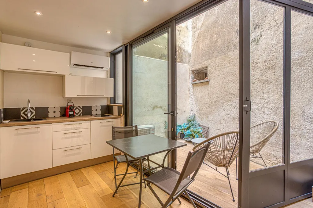 Köök - Historic Centre Maison with Terrace in Avignon