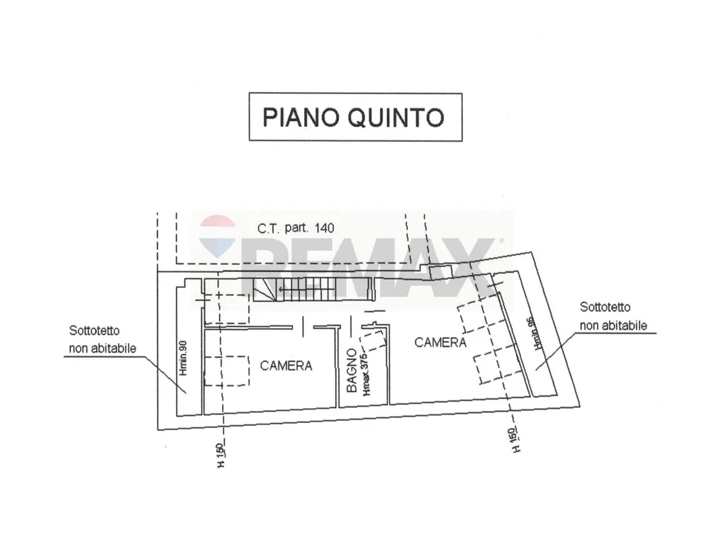 Planimetria - Charming Apartment with Balcony in Verbania