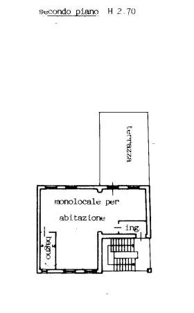 Plaan - Studio Apartment with Terrace in Taglio di Po