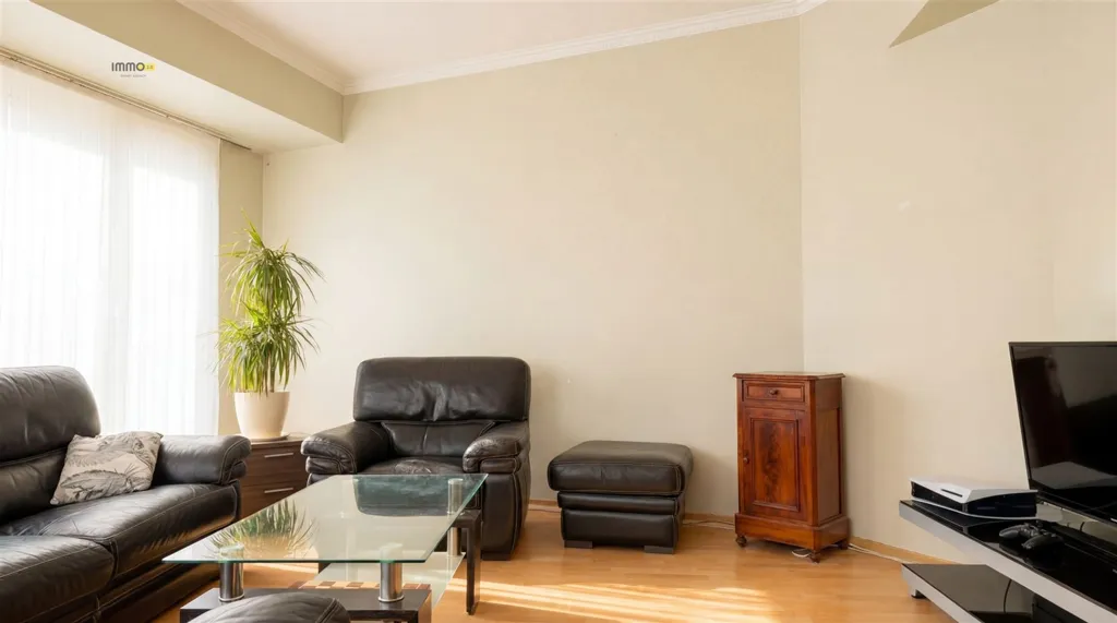 Soggiorno - 2-Bedroom Apartment with Terrace in Anderlecht