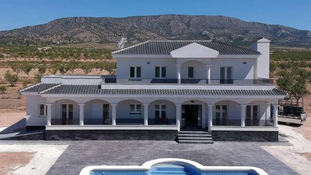 Piscine - New Build Villa with Pool in Pinoso
