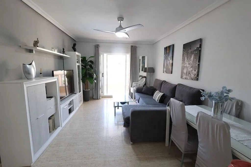 Séjour - Apartment with Pool and Terrace in La Mata