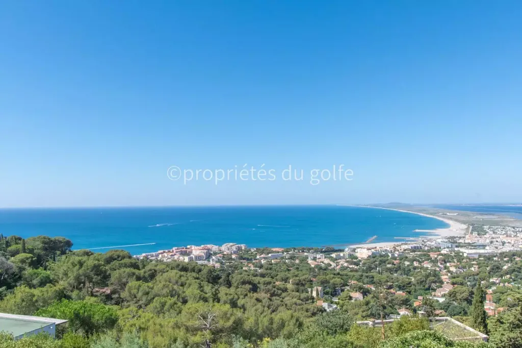 Balcony - Villa with Panoramic Sea View in Sète