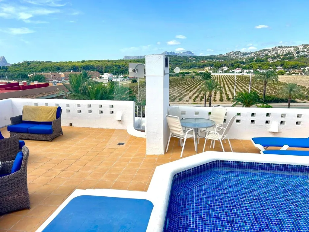Bassein - Penthouse with Private Pool in Moraira