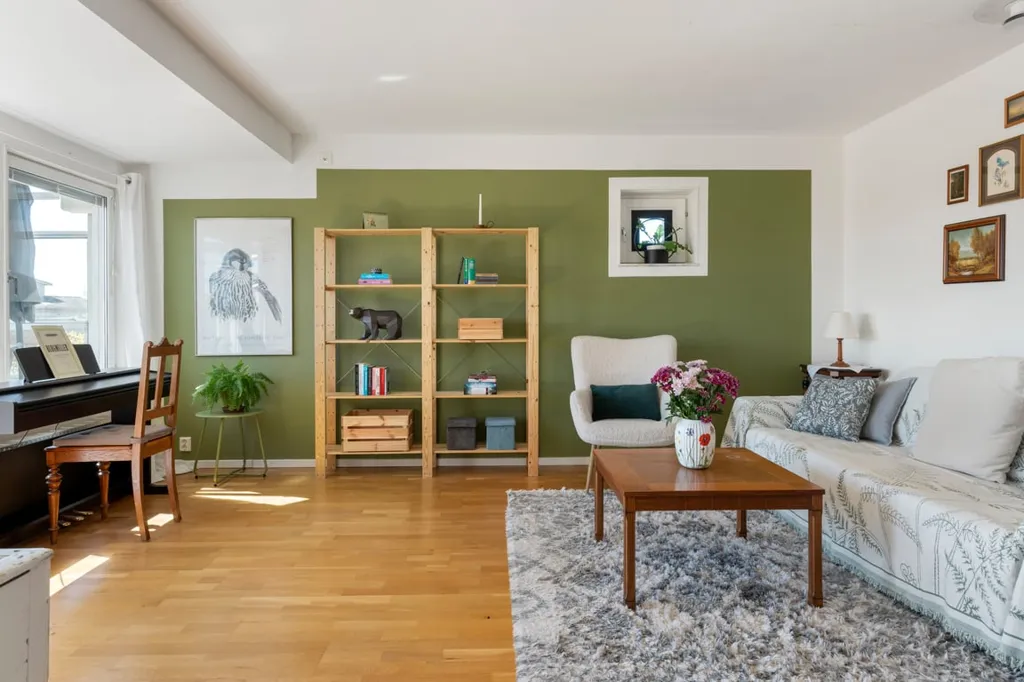 Elutuba - Spacious 3rd Floor Flat with Balcony in Lund