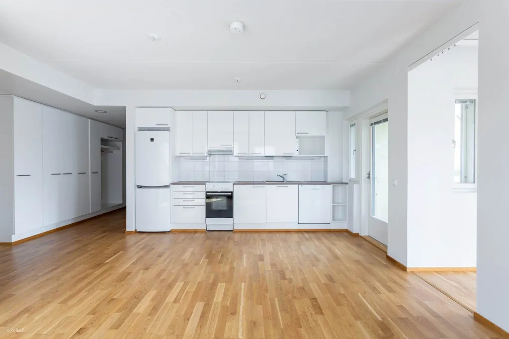 Living Room - Modern Flat with Balcony in Porvoo