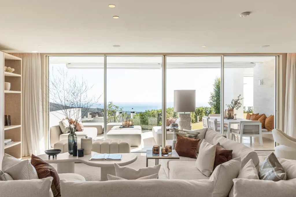 Soggiorno - Luxury Flat with Sea View in Ojén