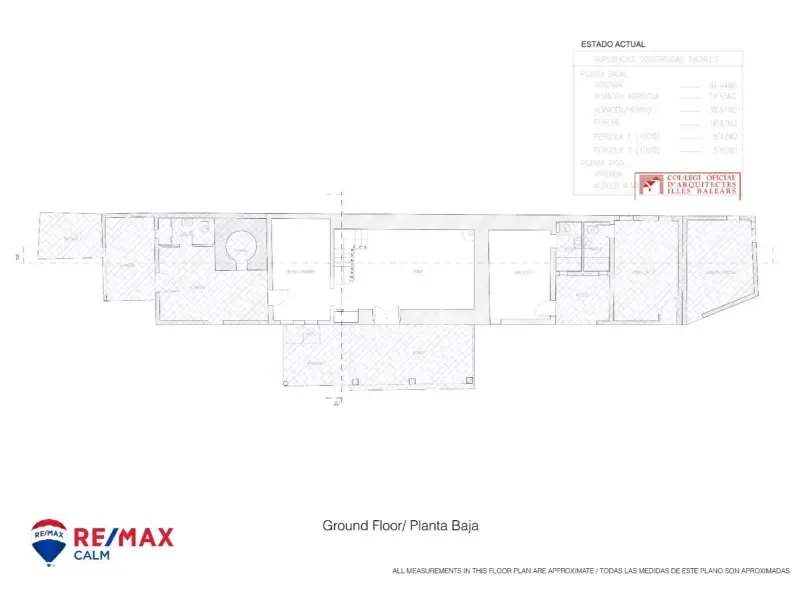 Plan - Rustic Finca with Mountain Views in Pollença