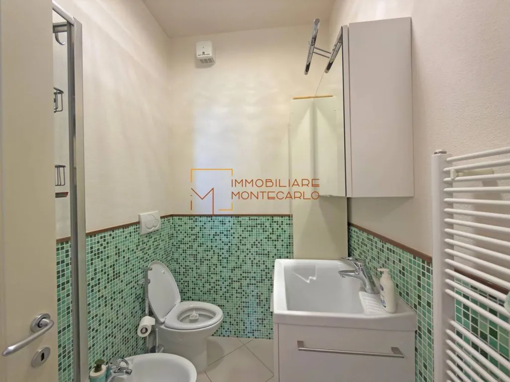 Salles de bain - Central Trilocale with Sea View in Bordighera