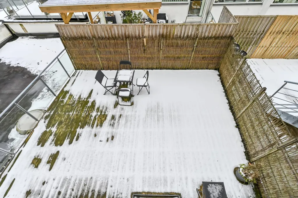 Terrass - 3-Bedroom Flat with Terrace in Herning