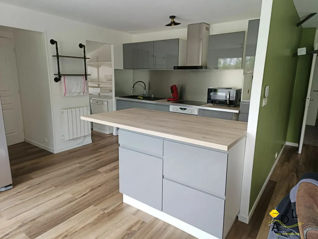 Köök - Spacious Flat with Views in Aigrefeuille Sur Maine