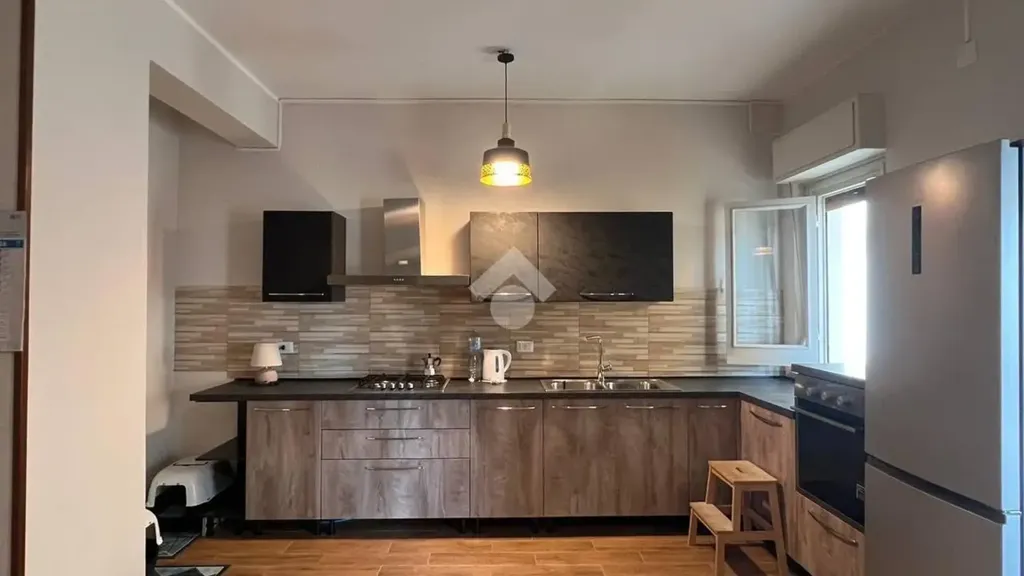 Cuisine - Modernised Apartment with Balcony in Palermo