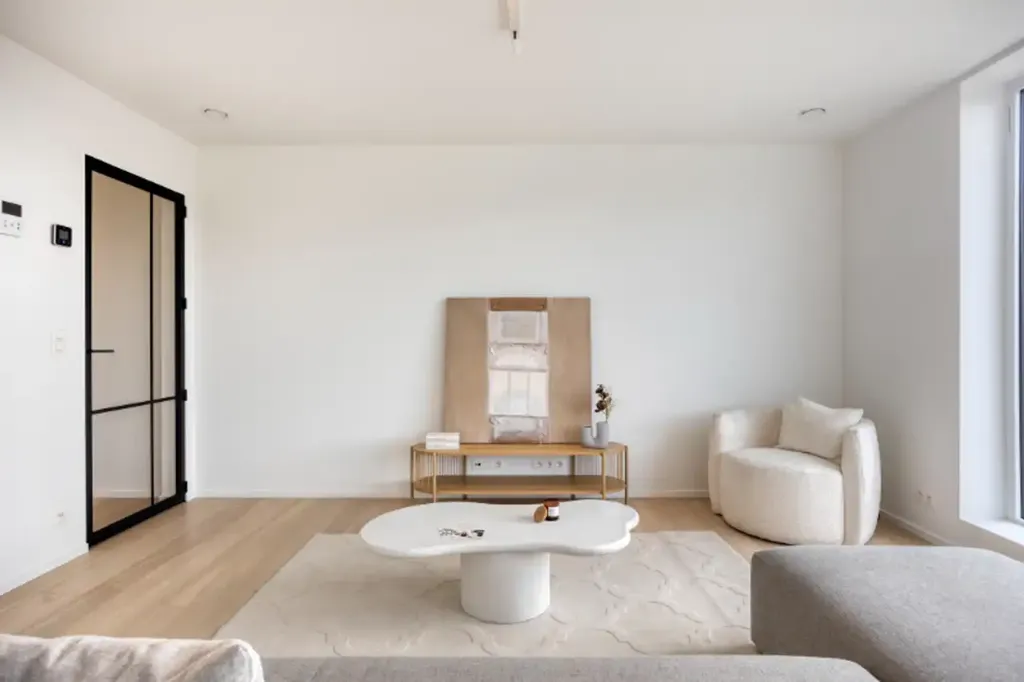 Living Room - Apartment with Private Terrace in Denderleeuw