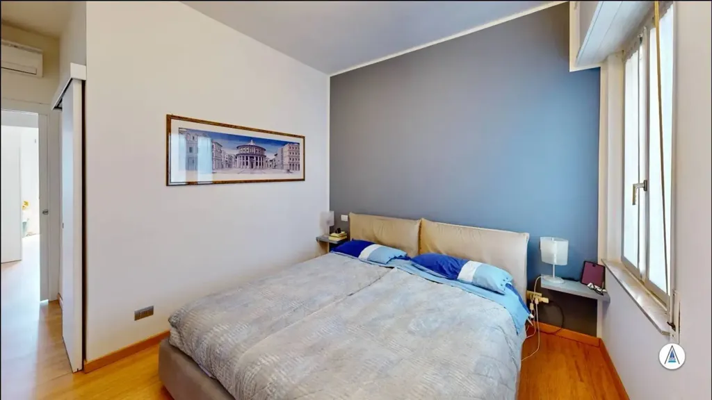 Camere da letto - Refurbished Triplex with Balcony in Pavia
