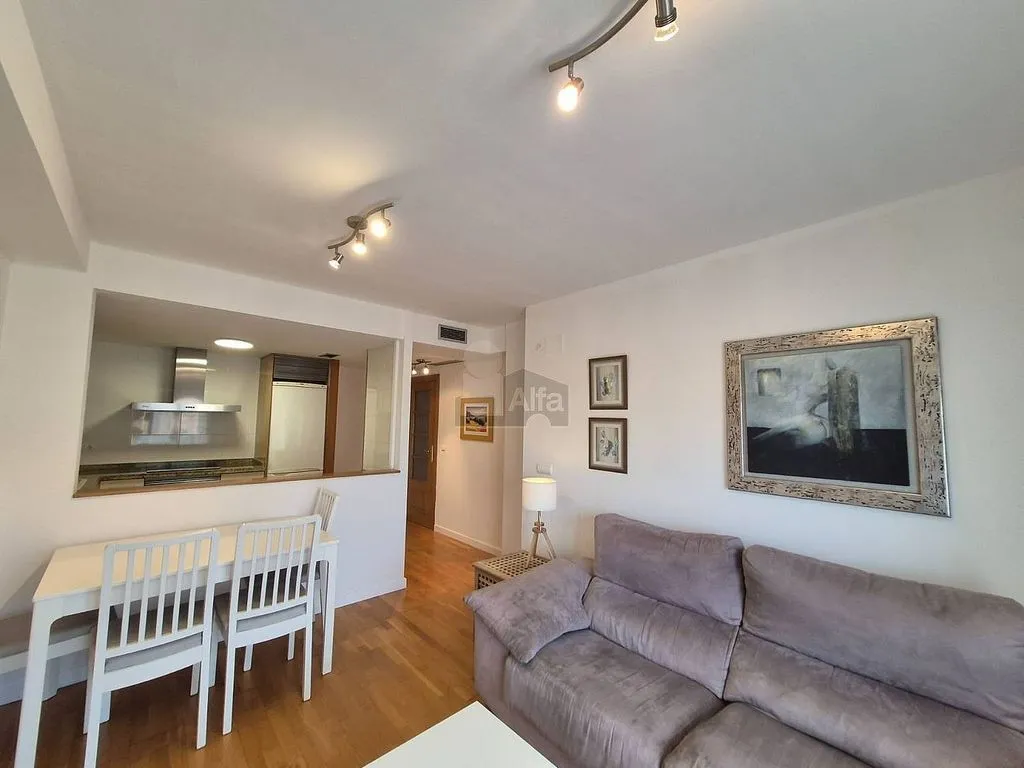 Living Room - 1-Bed Flat with Garden on Avenida Francia
