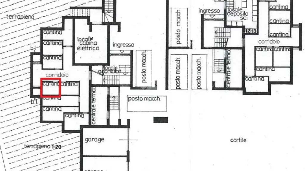 Plan - Trilocale with Balconies in Andalo