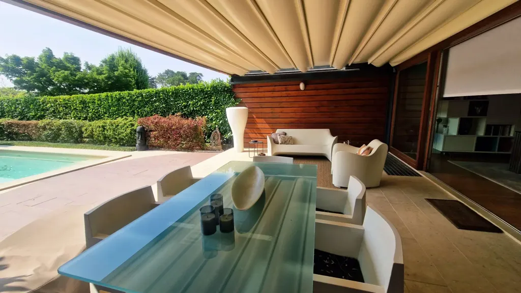 Pool - Modern Villa with Pool in Vittorio Veneto