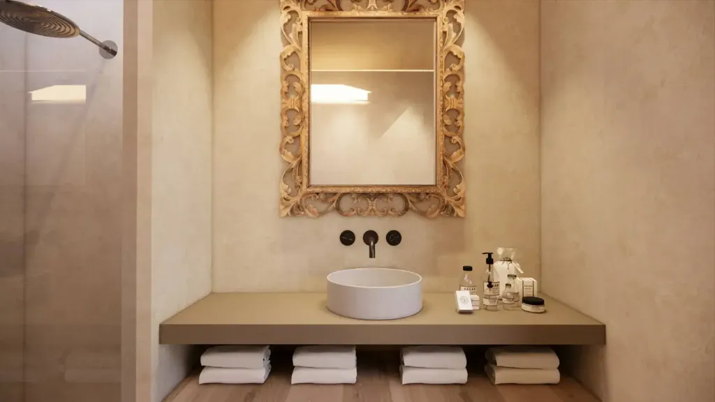 Bagni - Rustic-Style Flat with Balcony in Civitanova Marche