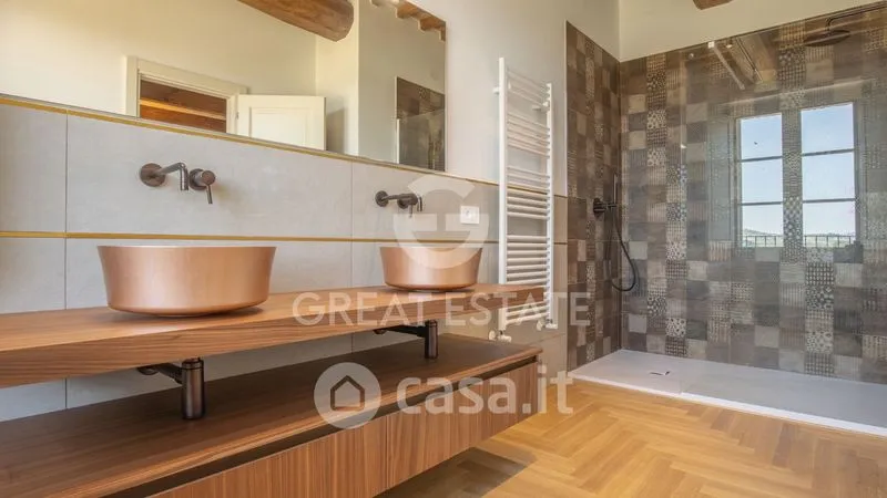 Bathrooms - Rustic Casale with Pool near Panicale