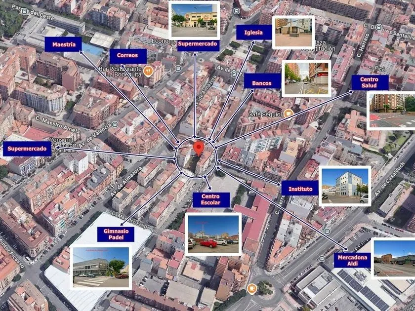 Apartment with Terrace in Castellón