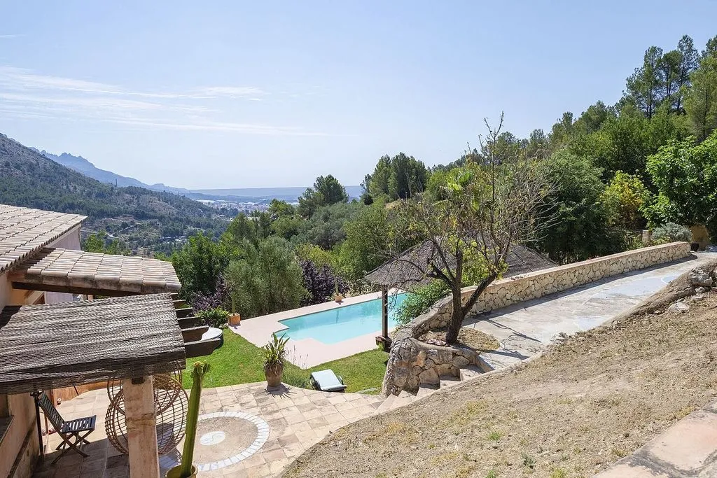 Piscine - Villa with Pool and Terrace in Callosa d'En Sarrià
