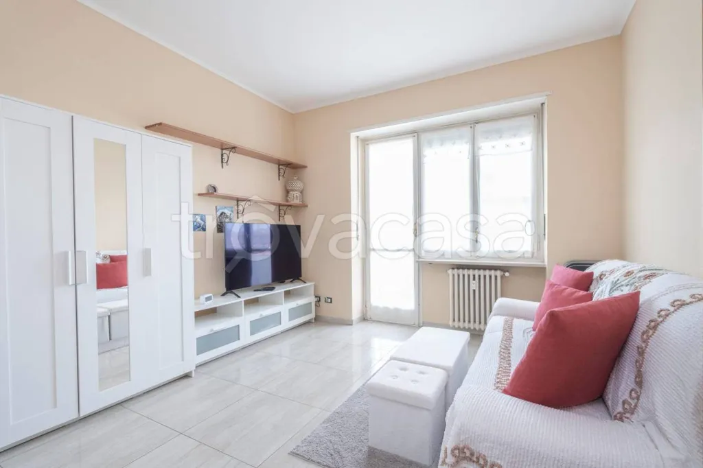 Séjour - Panoramic Apartment with Balcony in Collegno