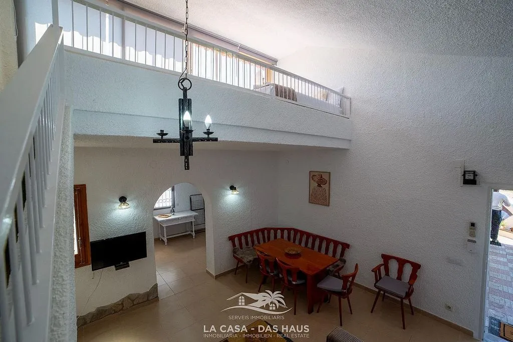 Salle à manger - Chalet with Sea View and Pool in Serra Brava
