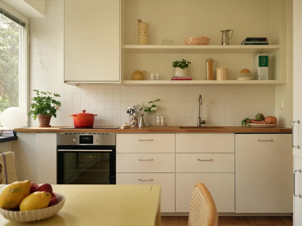 Cuisine - Apartment with Balcony in Hammarbyhöjden